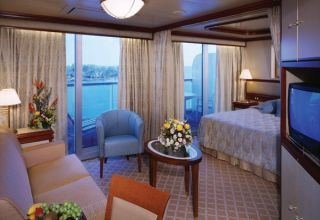 Sample Cabin Image for Category Code S2 (Suite with Balcony)