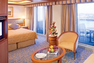 Sample Cabin Image for Category Code S4 (Penthouse Suite with Balcony)