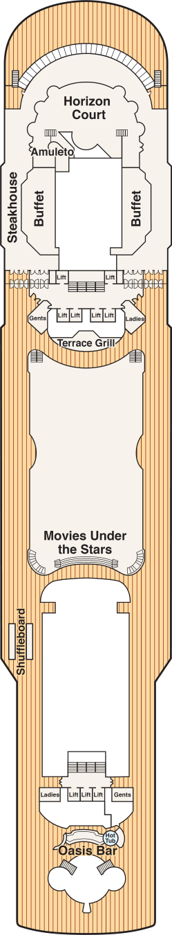 Plan for 14 - Lido Deck
