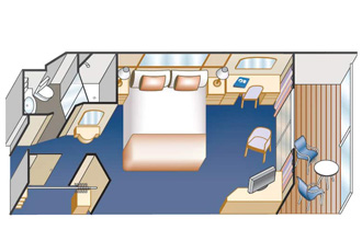 Sample Cabin Image for Category Code BF (Balcony)