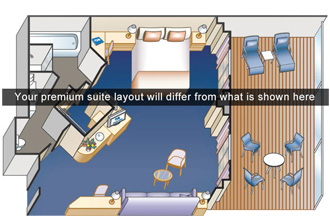 Sample Cabin Image for Category Code S2 (Owner's Suite)