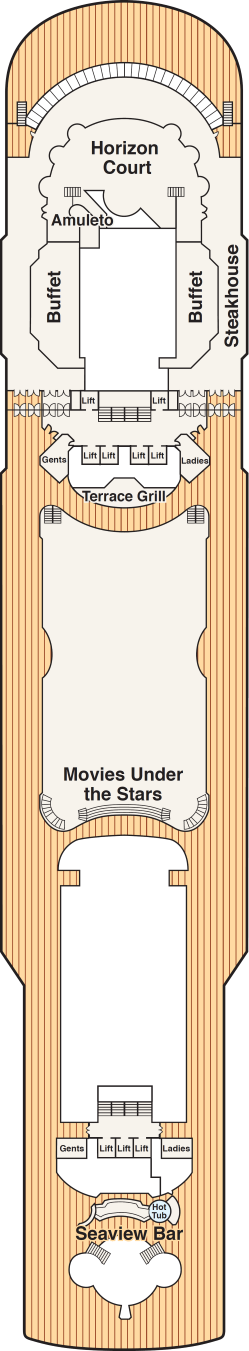 Plan for 14 - Lido Deck