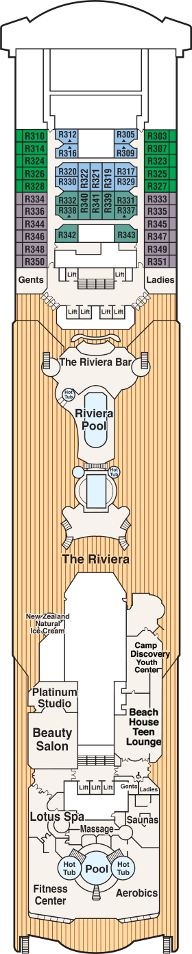 Plan for 12 - Riviera Deck