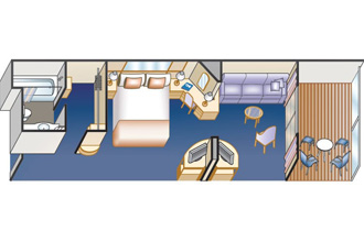 Sample Cabin Image for Category Code MB (Mini-Suite)