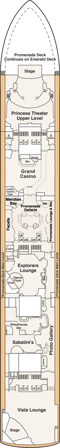 Plan for 7 - Promenade Deck