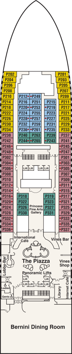 Plan for 5 - Plaza Deck
