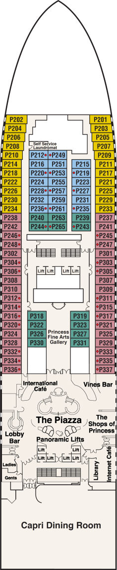 Plan for 5 - Plaza Deck