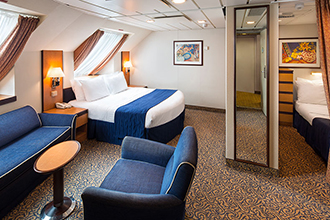 Sample Cabin Image for Category Code 1K (Ultra Spacious Ocean View)