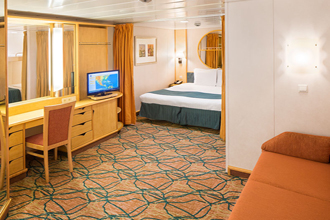 Sample Cabin Image for Category Code 1R (Spacious Interior)