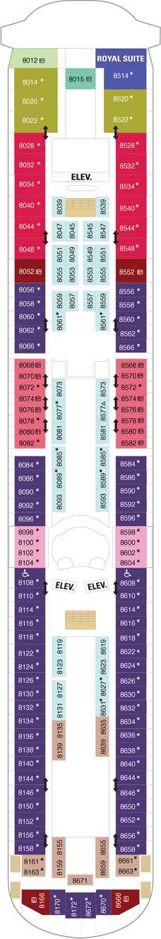 Plan for Deck 8