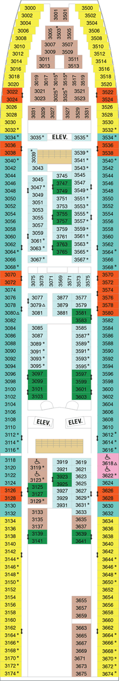 Plan for Deck 3
