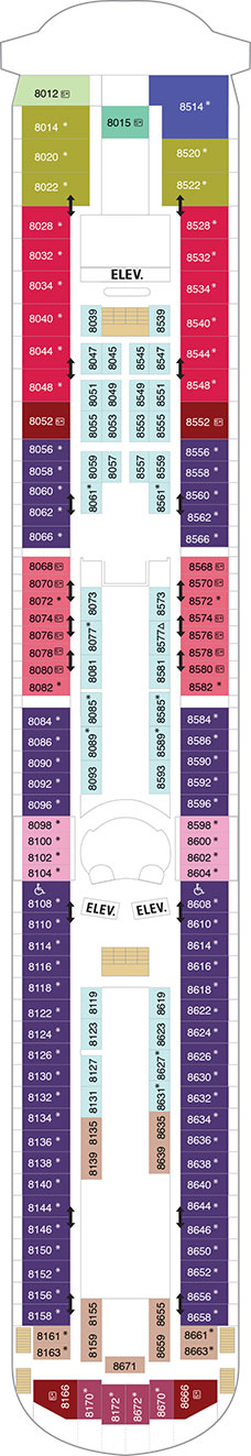 Plan for Deck 8