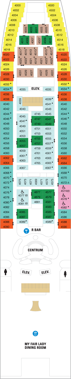 Plan for Deck 4