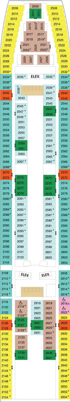 Plan for Deck 2