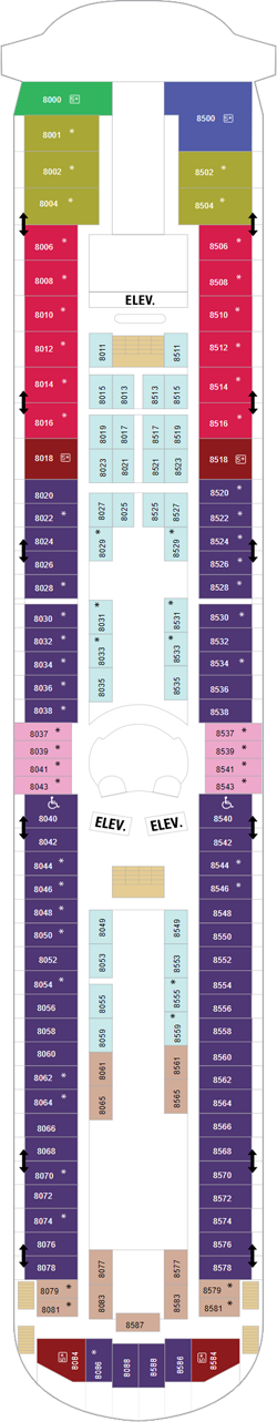Plan for Deck 8