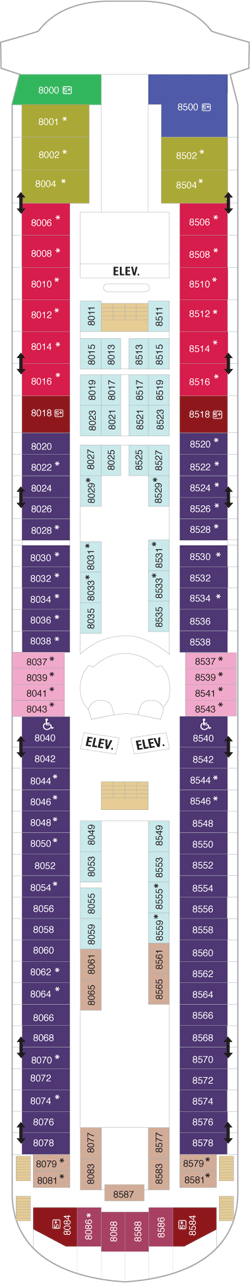 Plan for Deck 8