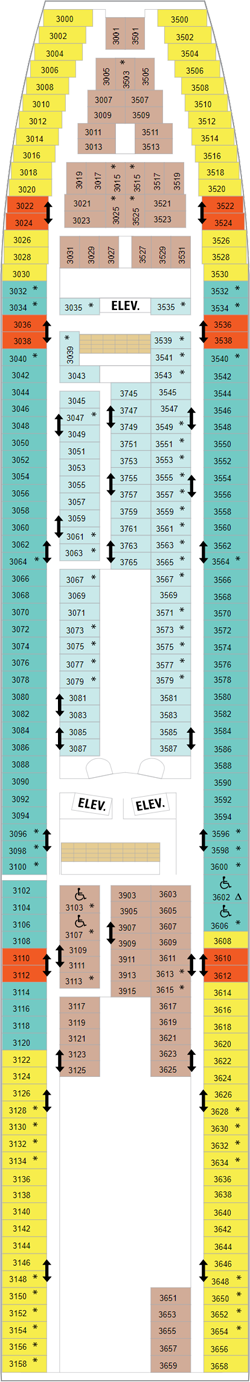Plan for Deck 3