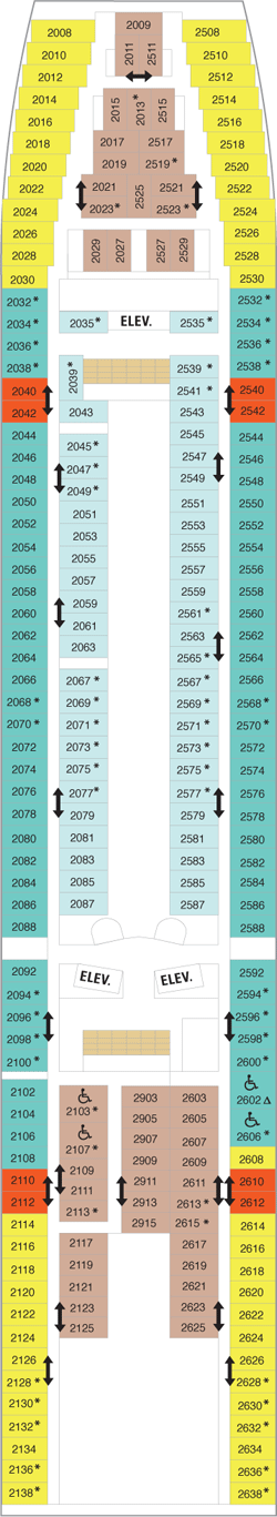 Plan for Deck 2