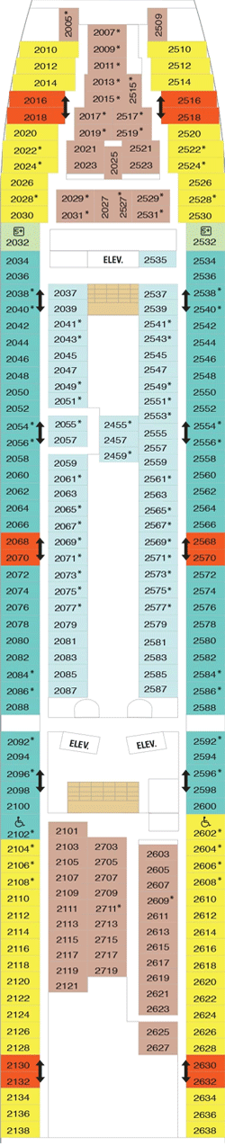 Plan for Deck 2
