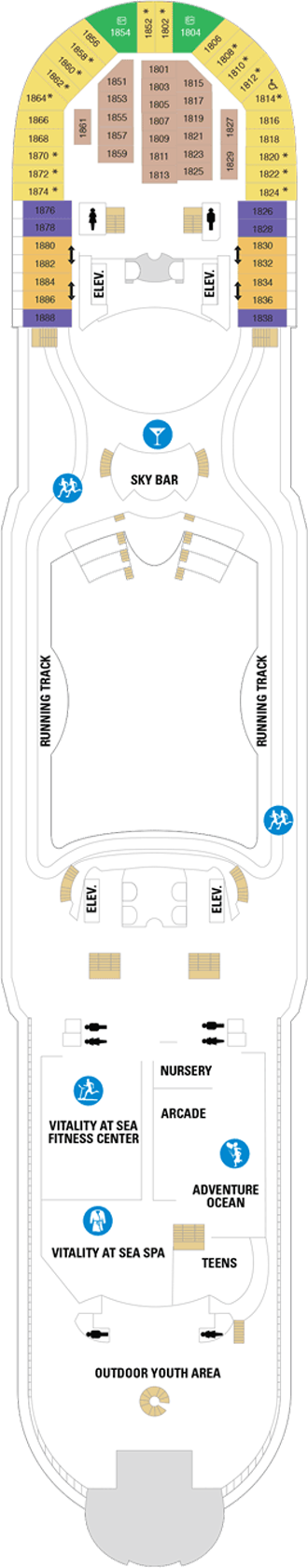 Plan for Deck 12