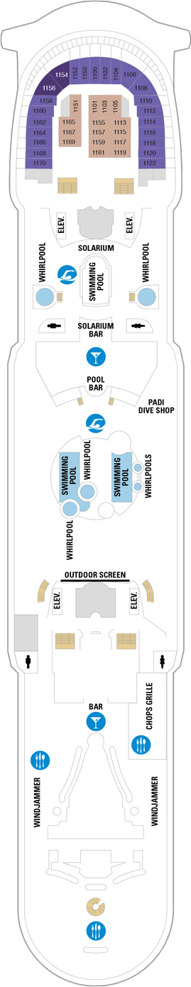 Plan for Deck 11