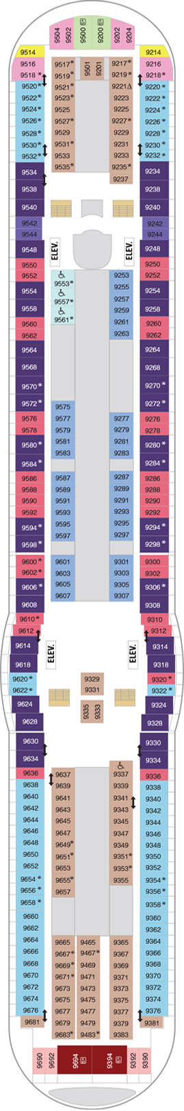 Plan for Deck 9