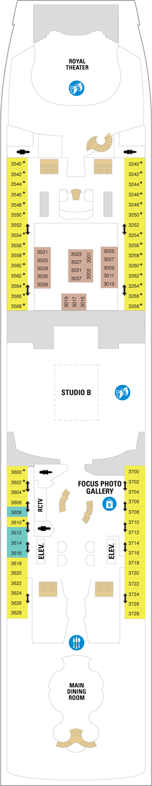 Plan for Deck 3