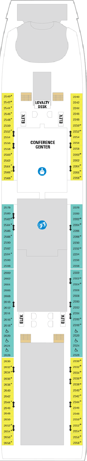 Plan for Deck 2