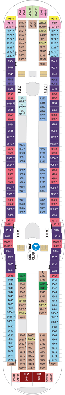 Plan for Deck 9