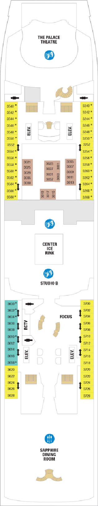 Plan for Deck 3