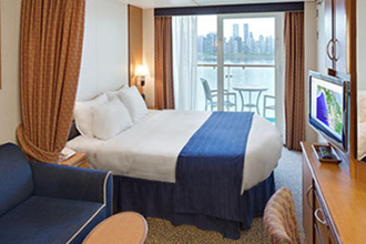 Sample Cabin Image for Category Code 1H (Ocean View Balcony)