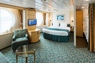 Sample Cabin Image for Category Code 1K (Ultra Spacious Ocean View)