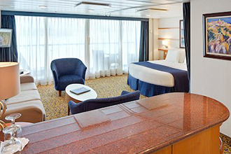 Sample Cabin Image for Category Code GS (Grand Suite - 1 Bedroom)