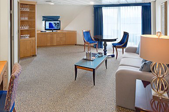 Sample Cabin Image for Category Code OT (Owner’s Suite - 2 Bedroom)