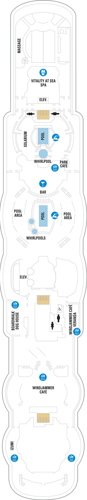 Plan for Deck 11