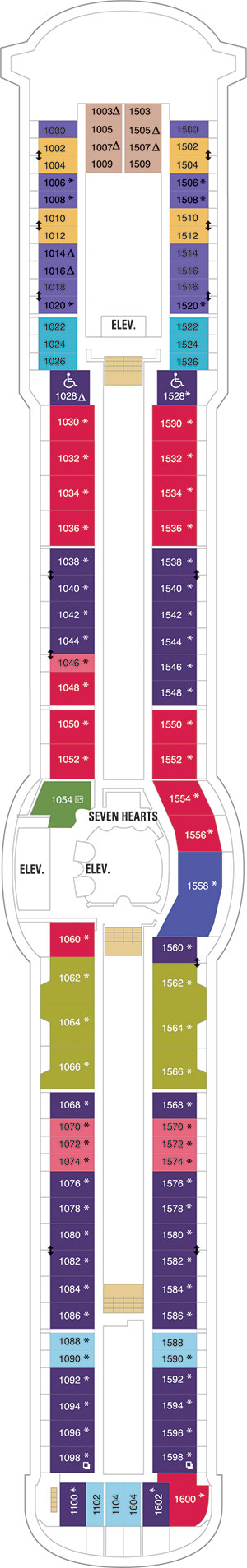 Plan for Deck 10