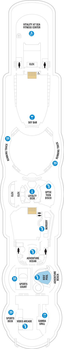 Plan for Deck 12
