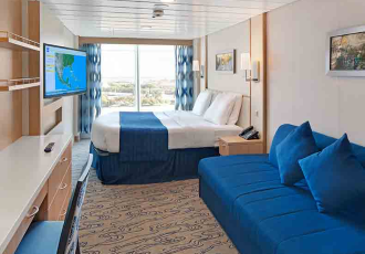 Sample Cabin Image for Category Code 1L (Spacious Panoramic Ocean View)