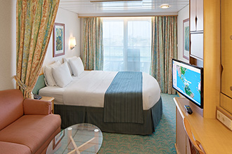 Sample Cabin Image for Category Code 4D (Ocean View Balcony)