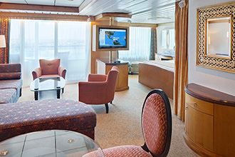 Sample Cabin Image for Category Code OS (Owner's Suite - 1 Bedroom)