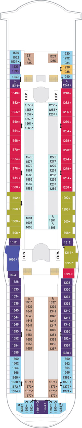 Plan for Deck 10