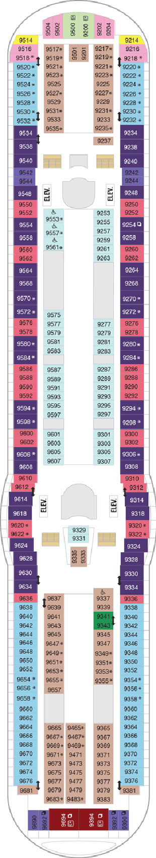 Plan for Deck 9