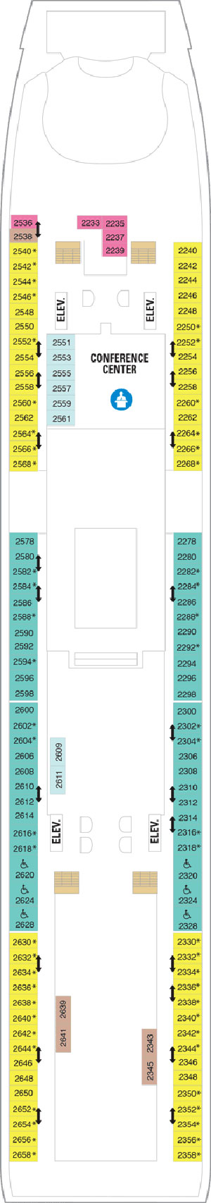Plan for Deck 2