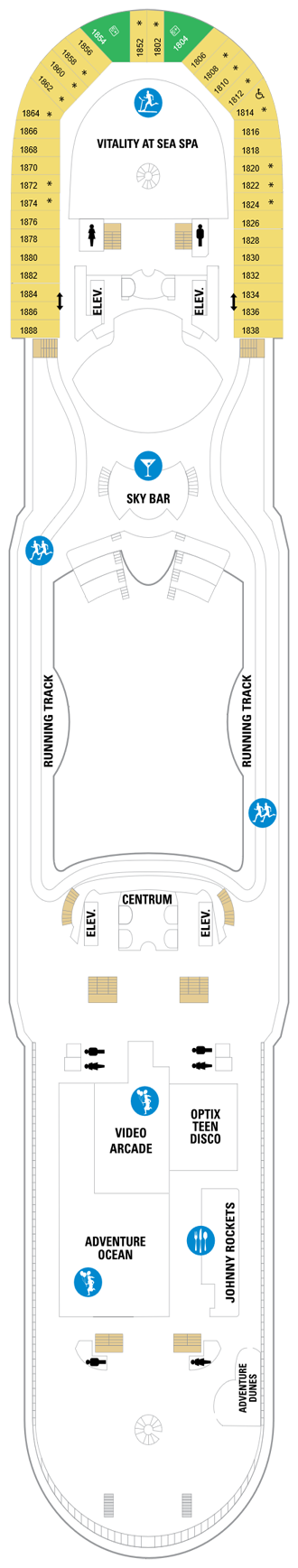 Plan for Deck 12