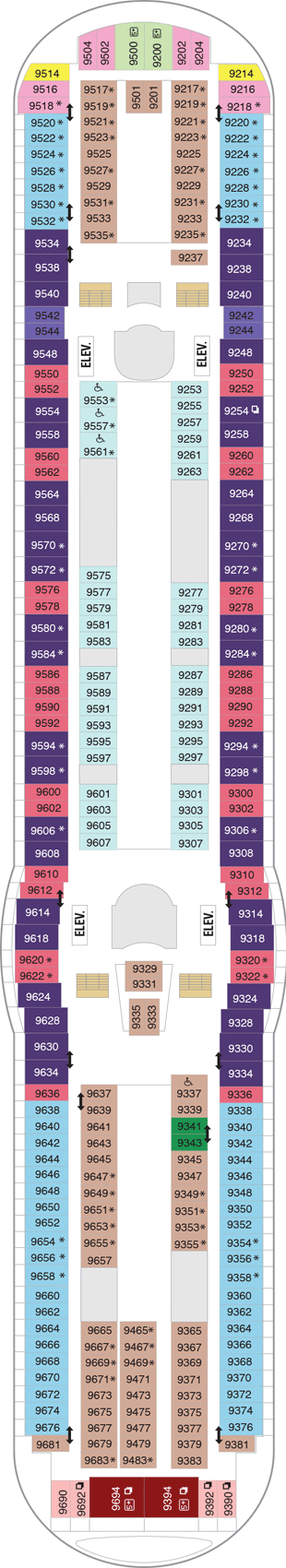 Plan for Deck 9