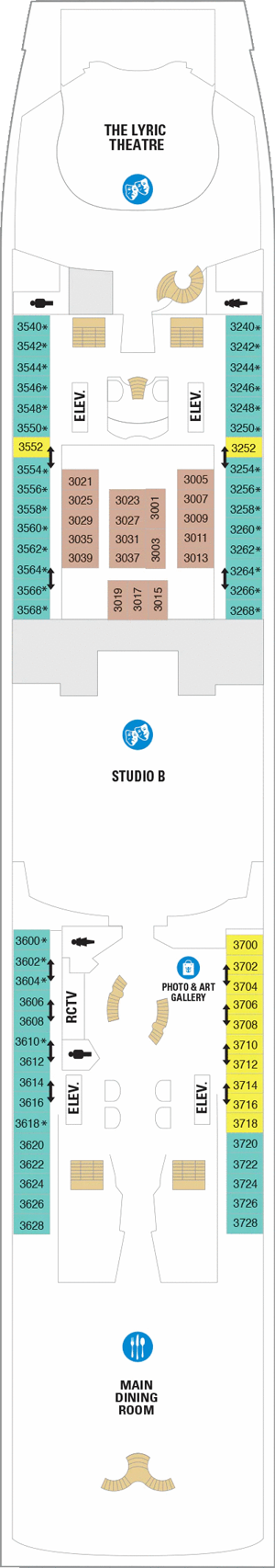 Plan for Deck 3
