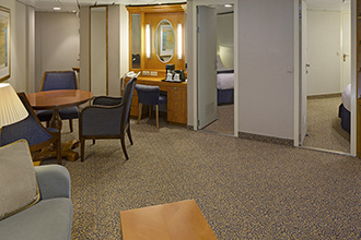 Sample Cabin Image for Category Code OT (Owner’s Suite - 2 Bedroom)