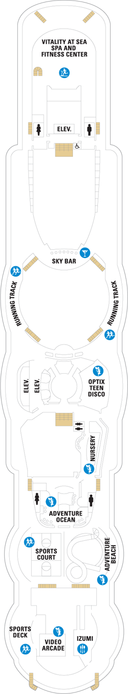 Plan for Deck 12