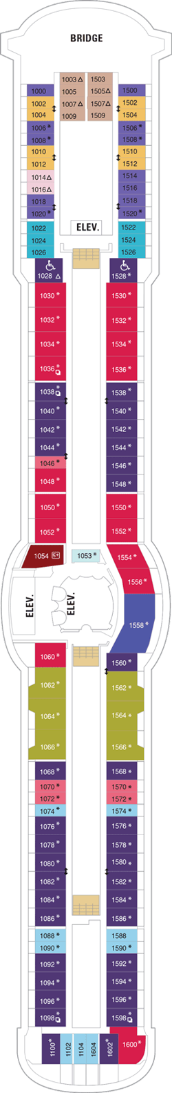 Plan for Deck 10