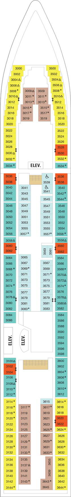 Plan for Deck 3